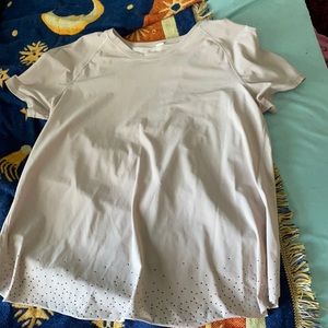 light pink lululemon work out top!